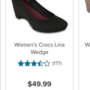 Lina Crocs Wedge